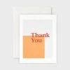 Lettuce | Card | Thank You Orange Square