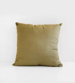 Father Rabbit Living Homewares Linen Cushion | Sage