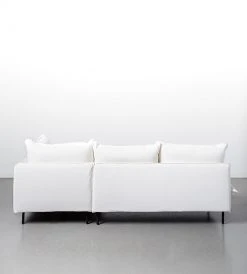 Papaya Homewares Lucas Sofa | Two Piece Modular | White