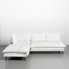 Papaya Homewares Lucas Sofa | Two Piece Modular | White