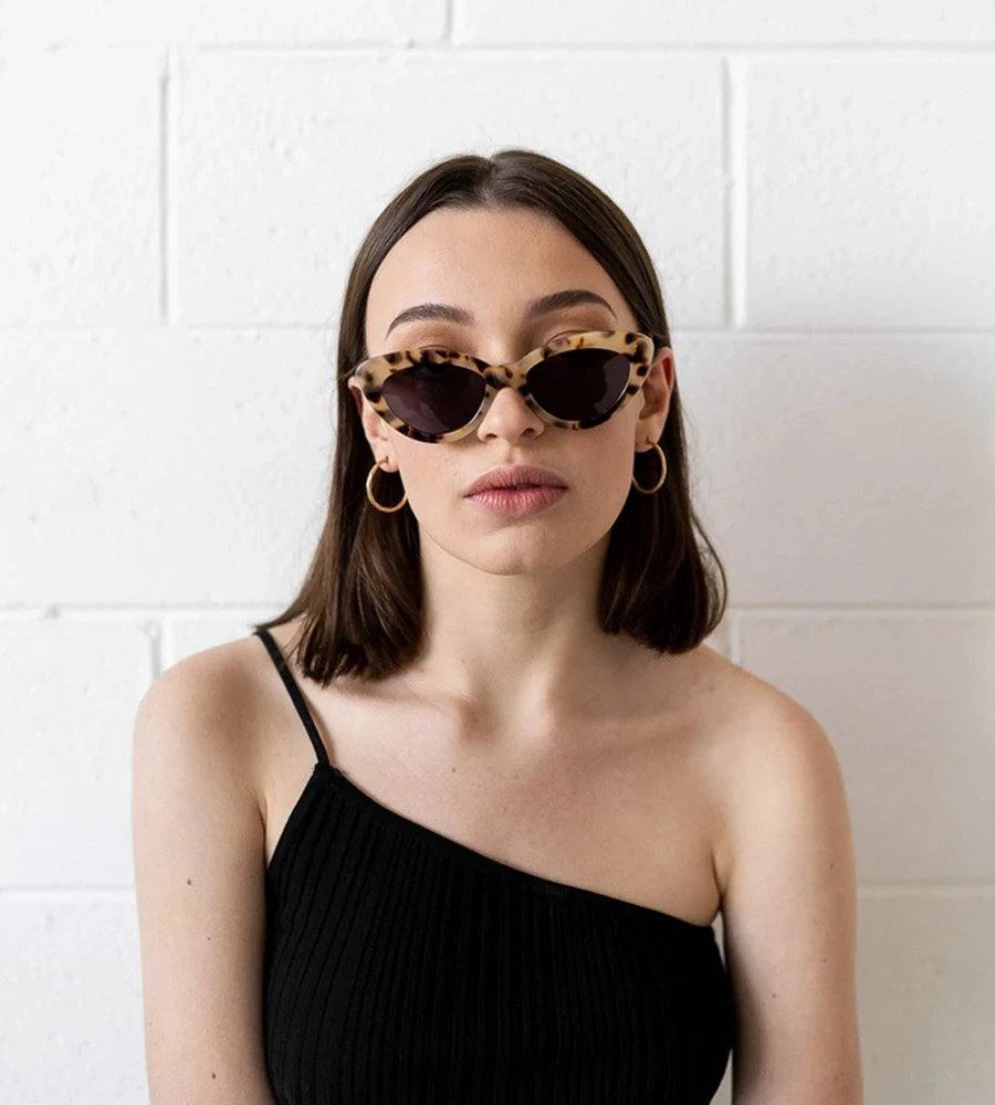 Fashion + Beauty Luv Lou | The Harley | Cream Tort