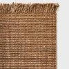 Papaya Mallee Jute Rug | Natural