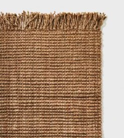 Papaya Mallee Jute Rug | Natural