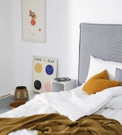 Papaya Baby + Child Marco Bedhead | Soft Mist