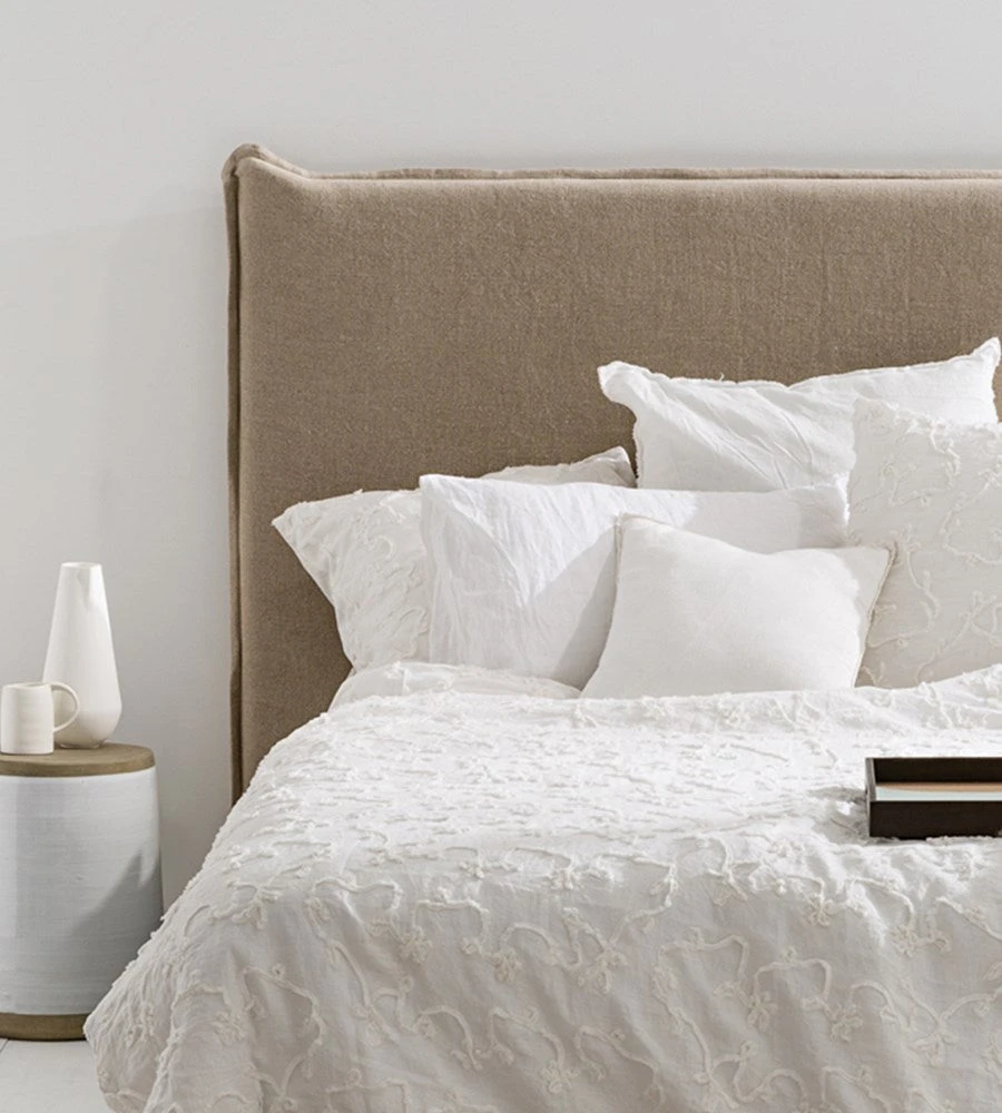 Papaya Marcus Linen Bedhead | Linen Homewares