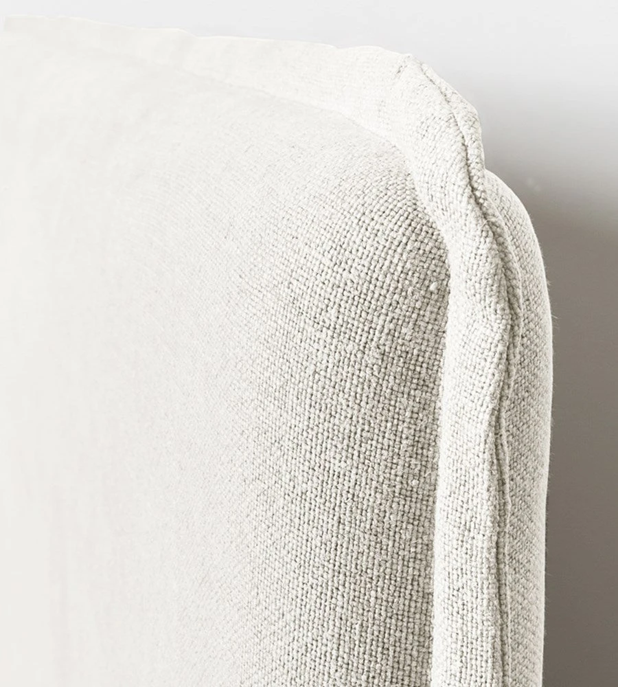 Papaya Homewares Marcus Linen Bedhead | White