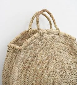 Epicure Trading Homewares Marrakesh | Round Market Basket With Sisal Handle