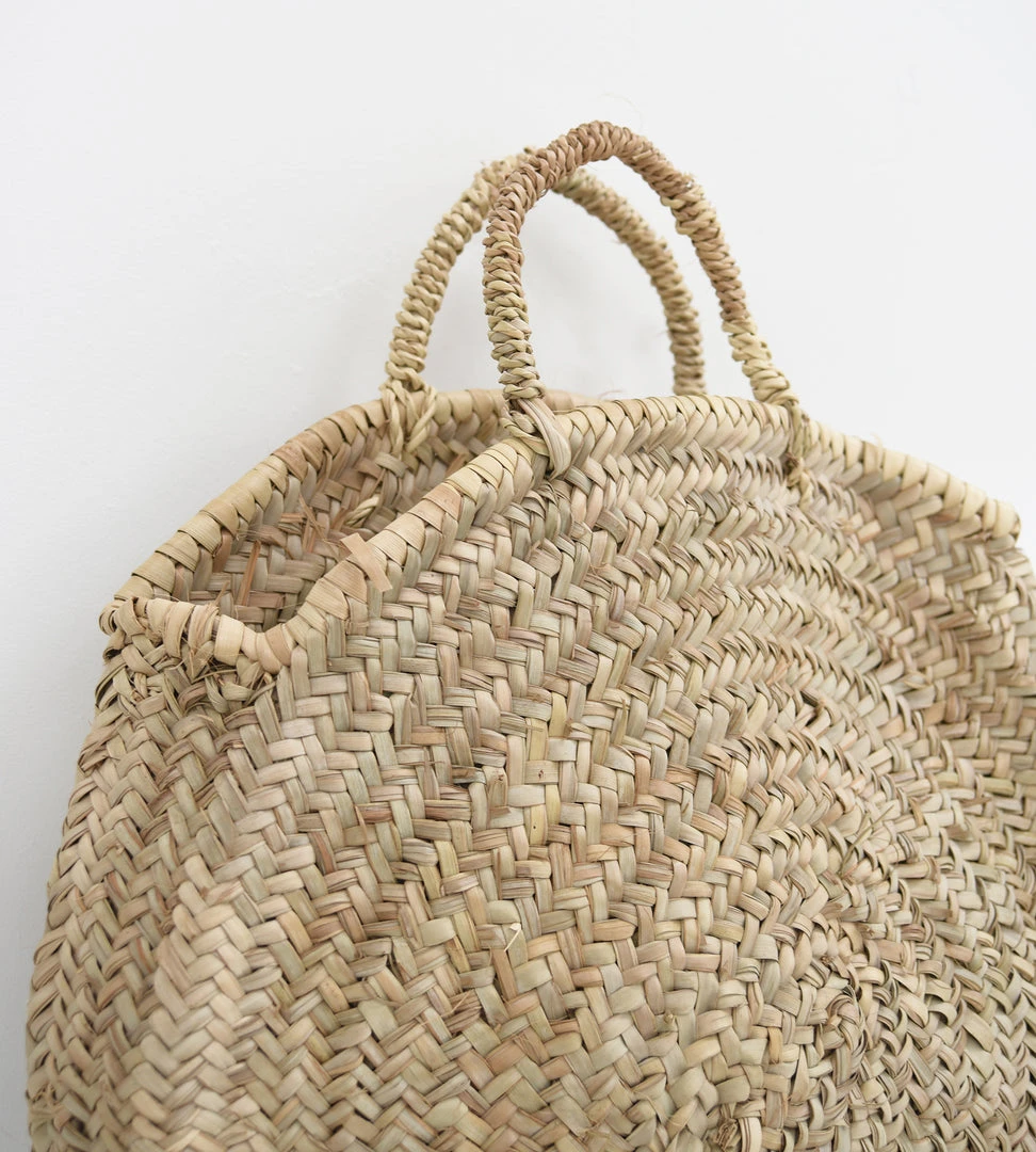 Epicure Trading Homewares Marrakesh | Round Market Basket With Sisal Handle
