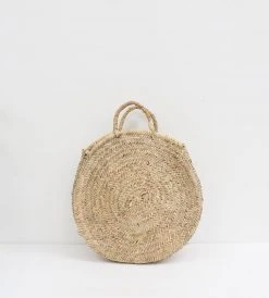 Epicure Trading Homewares Marrakesh | Round Market Basket With Sisal Handle