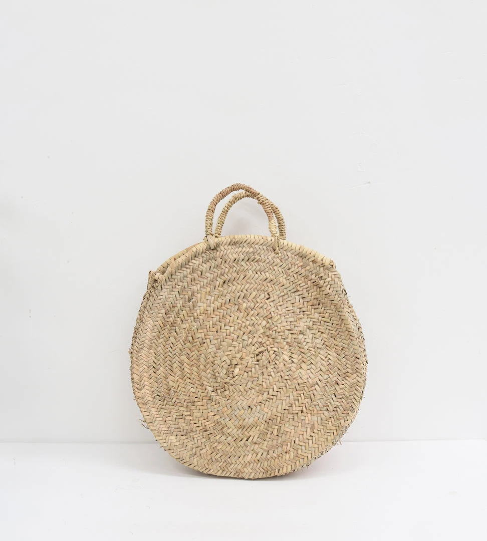 Epicure Trading Homewares Marrakesh | Round Market Basket With Sisal Handle
