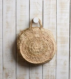 Epicure Trading Homewares Marrakesh | Round Market Basket With Sisal Handle