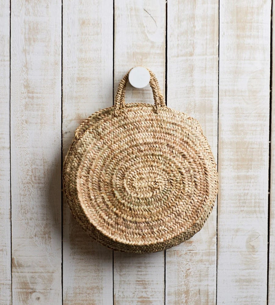 Epicure Trading Homewares Marrakesh | Round Market Basket With Sisal Handle