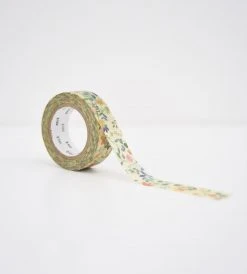 Masking Tape MT | Wide Roll Washi Tape | Watercolour Flower