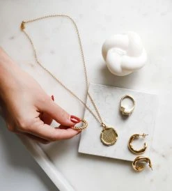 Fashion + Beauty Mimi Et Toi | Confiance Ring | Gold