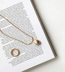 Fashion + Beauty Mimi Et Toi | Confiance Ring | Gold