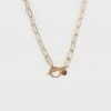 New Arrivals Mimi Et Toi | Satin Necklace | Brass Polished