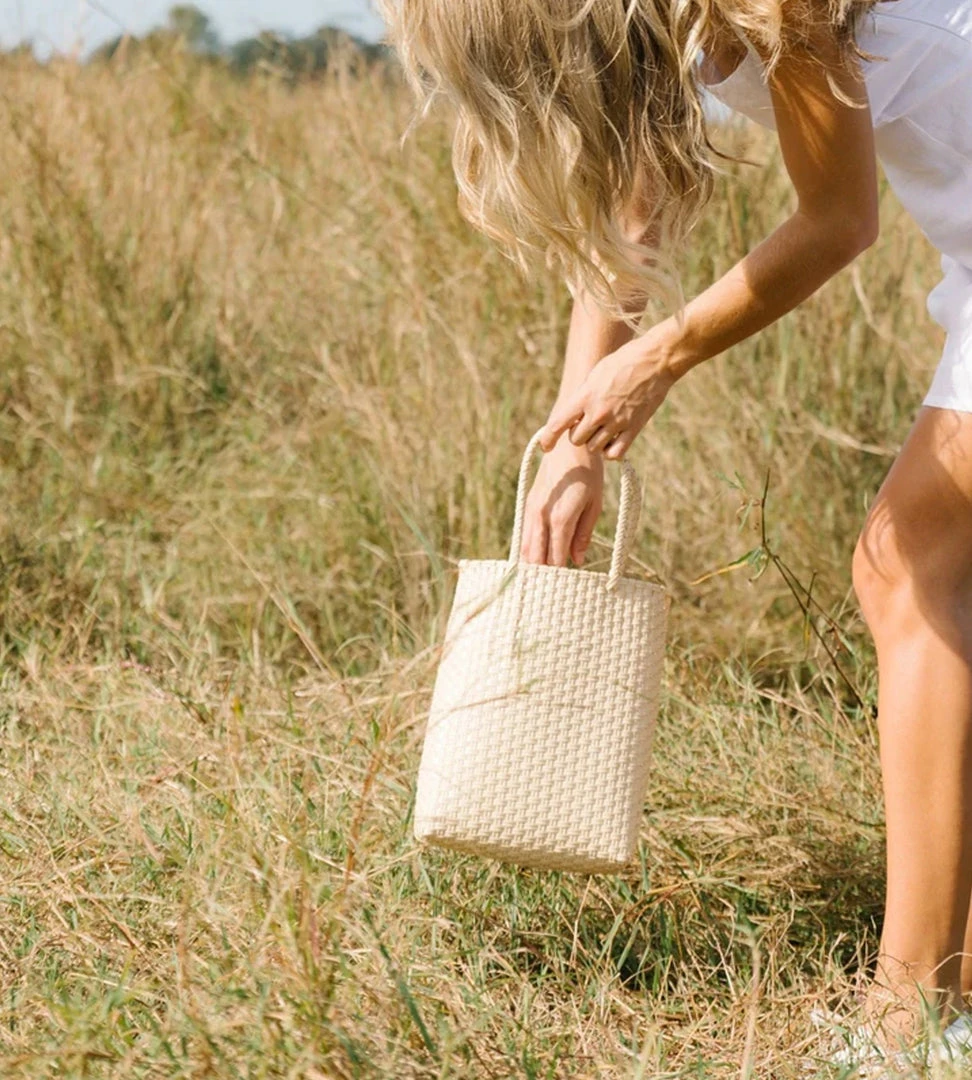 Mimmi Terra | Eco Shopper Mini | Panna Cotta New In Fashion