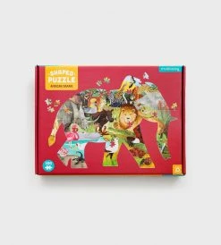 Mudpuppy | African Safari 300 Piece Shaped Puzzle Baby + Child