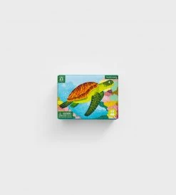 Baby + Child Mudpuppy | Green Sea Turtle Mini Puzzle | 48 Pieces