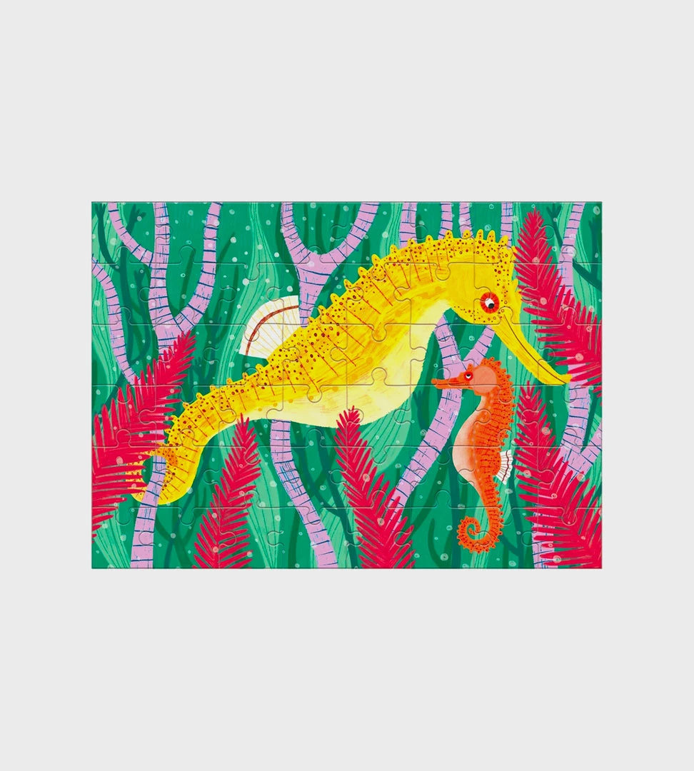 Baby + Child Mudpuppy | Longsnout Seahorse Mini Puzzle