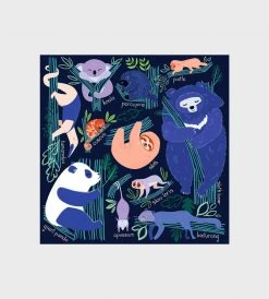 Mudpuppy | Tree-Dwelling Slowpokes 500 Piece Family Puzzle