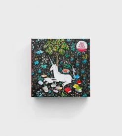 Baby + Child Mudpuppy | Unicorn Reading 500 Piece Family Puzzle