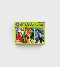 Mudpuppy | Wild Food Chain Science Puzzle Set