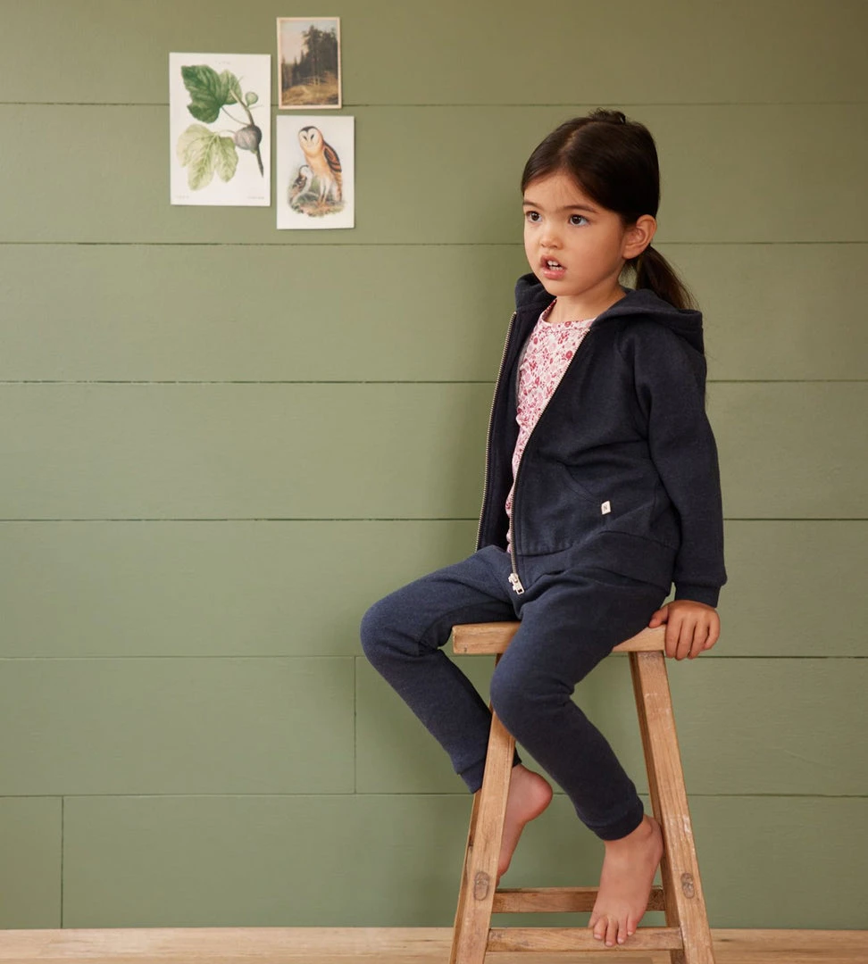 Baby + Child Nature Baby | Hoodie Sweatshirt Knit | Navy Marl