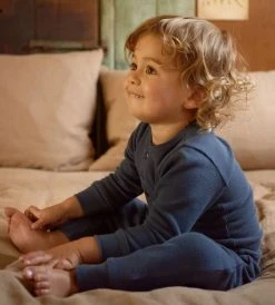 Nature Baby | 2Pc Long Sleeve Waffle Pyjamas | Night