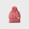New In Baby Nature Baby | Alpine Pom Pom Beanie | Raspberry