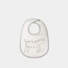 Baby + Child Nature Baby | Bib | Sea Blue Lamb Print