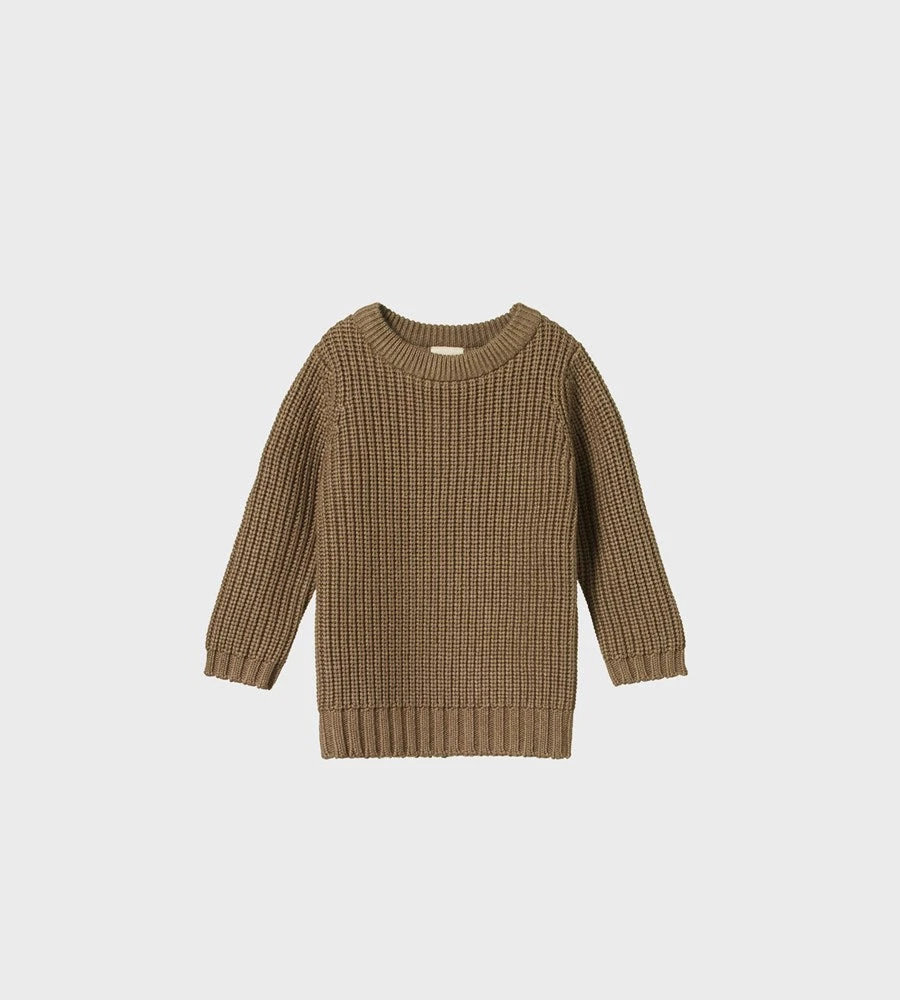 Baby + Child Nature Baby | Billy Jumper | Twig Mark Chunky Knit