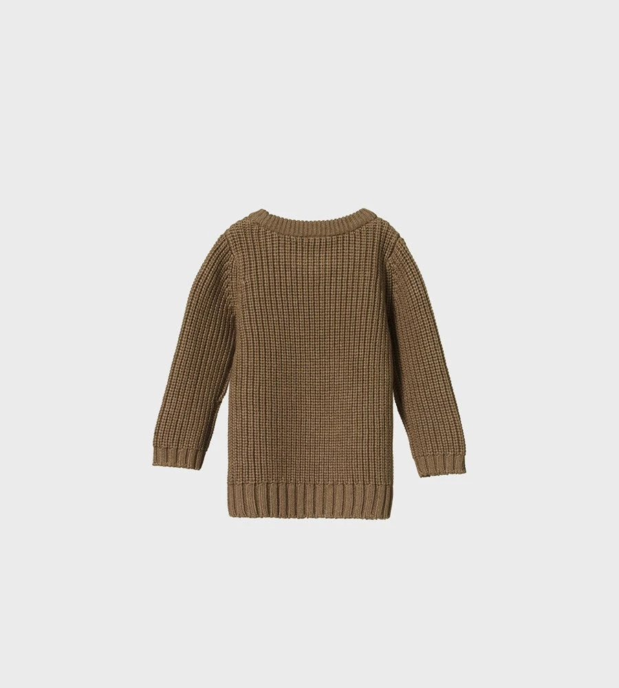 Baby + Child Nature Baby | Billy Jumper | Twig Mark Chunky Knit