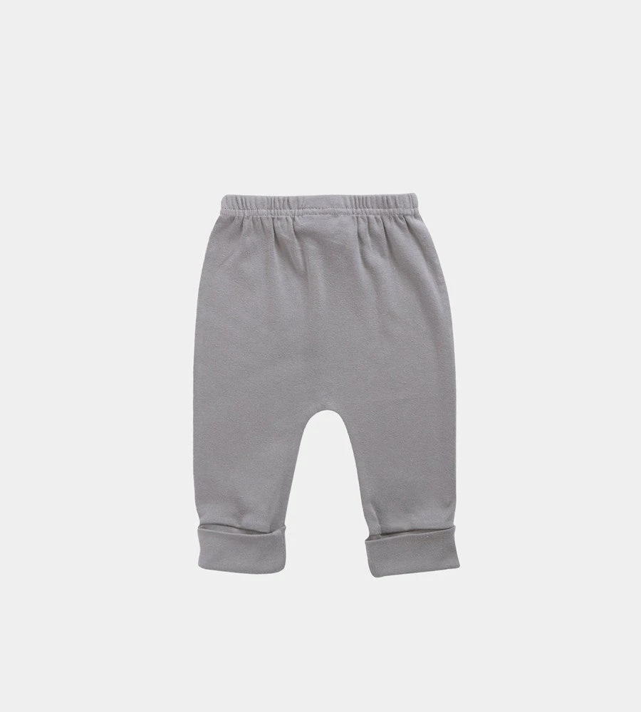 Baby + Child Nature Baby | Cotton Drawstring Pants | Grey Marle