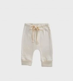 Nature Baby | Pointelle Drawstring Pants | Natural