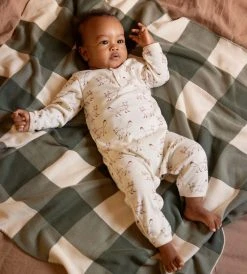 Nature Baby | Henley Pyjama Suit | Fox Sleepwear Print