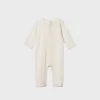 Baby + Child Nature Baby | Henley Pyjamas Pointelle | Natural