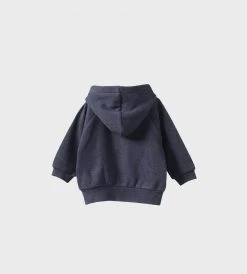 Baby + Child Nature Baby | Hoodie Sweatshirt Knit | Navy Marl