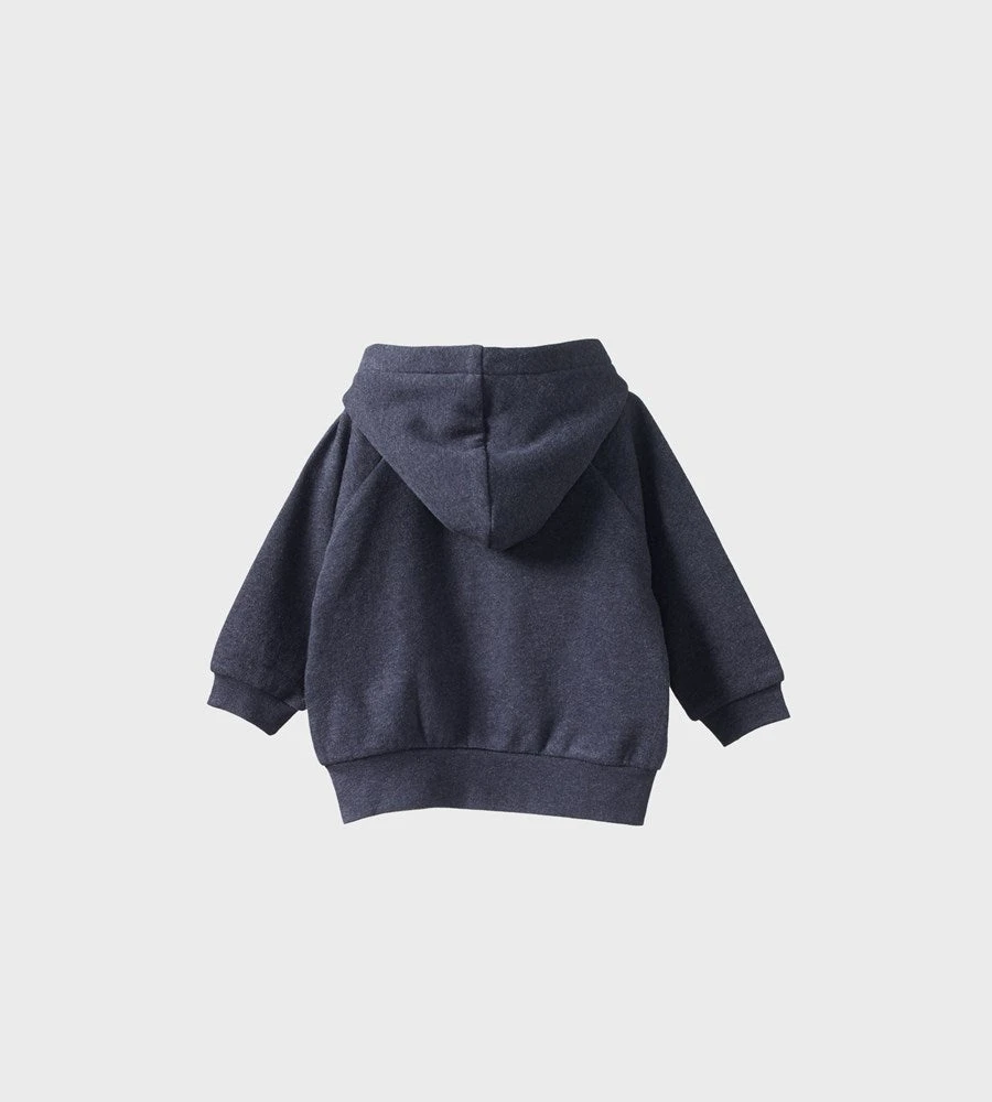 Baby + Child Nature Baby | Hoodie Sweatshirt Knit | Navy Marl