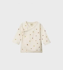 Nature Baby | Kimono Jacket | Leaf Print Baby + Child