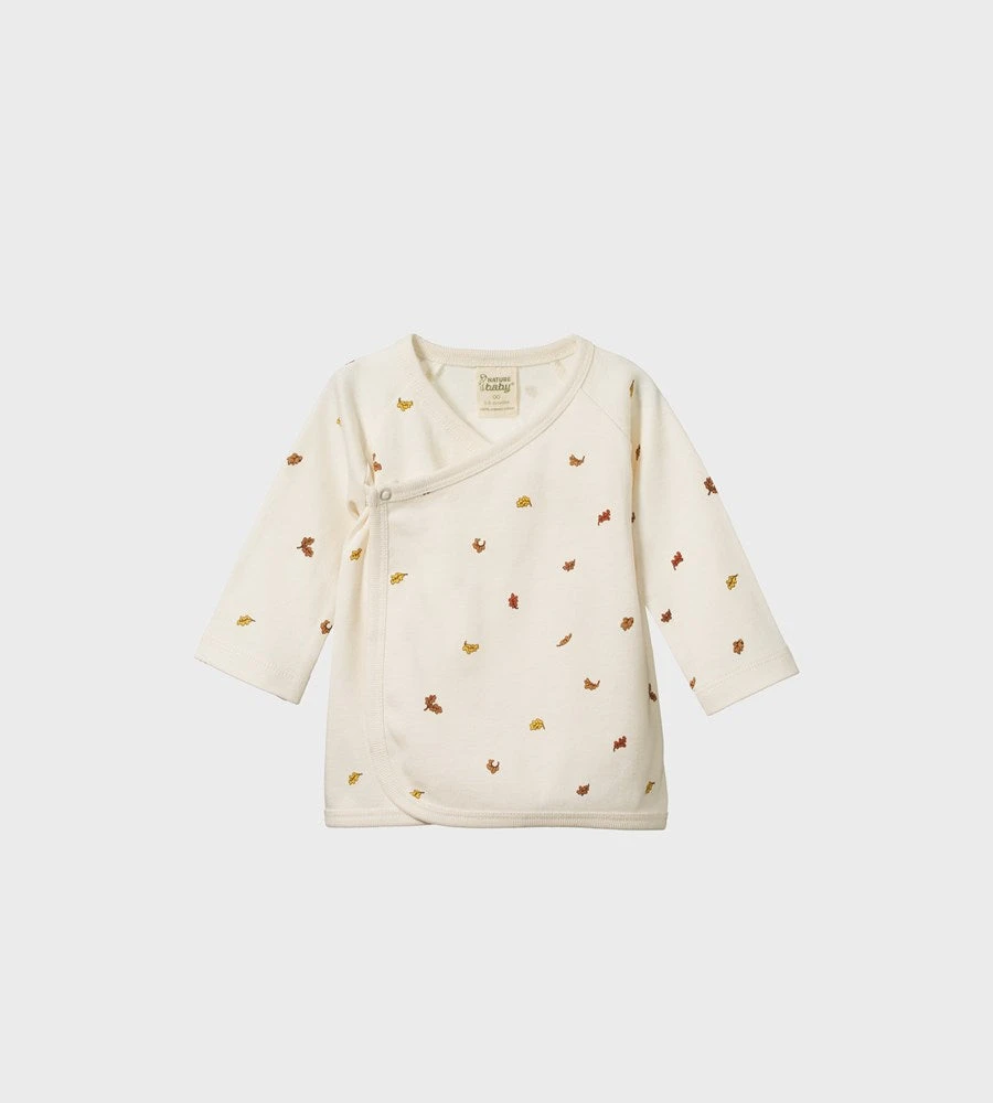 Nature Baby | Kimono Jacket | Leaf Print Baby + Child