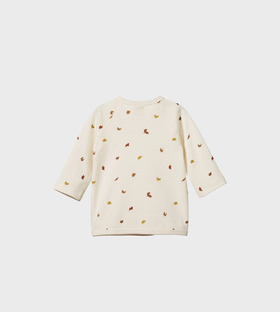 Nature Baby | Kimono Jacket | Leaf Print Baby + Child