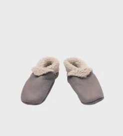Nature Baby | Lambskin Booties | Grey Baby + Child