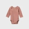 Nature Baby | Long Sleeve Bodysuit | Coco Stripe Baby + Child
