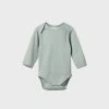 Nature Baby | Long Sleeve Bodysuit Pointelle | Moonrise