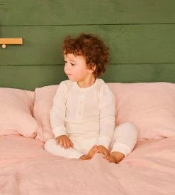 Baby + Child Nature Baby | Long Sleeve Pointelle Pyjamas | Natural