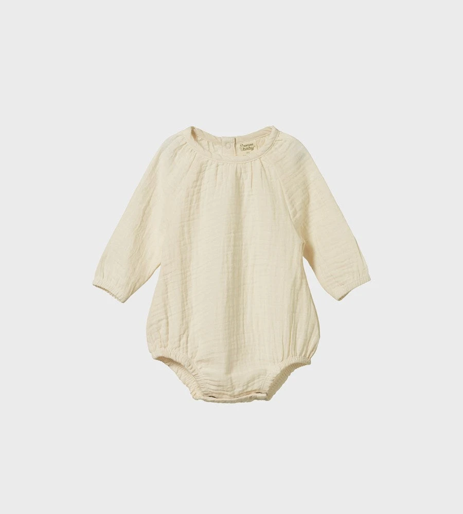 Nature Baby | Meadow Bodysuit | Natural Crinkle
