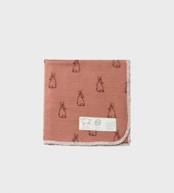 Baby + Child Nature Baby | Mer Ess Wrap | Bunny Tales Biscuit Print