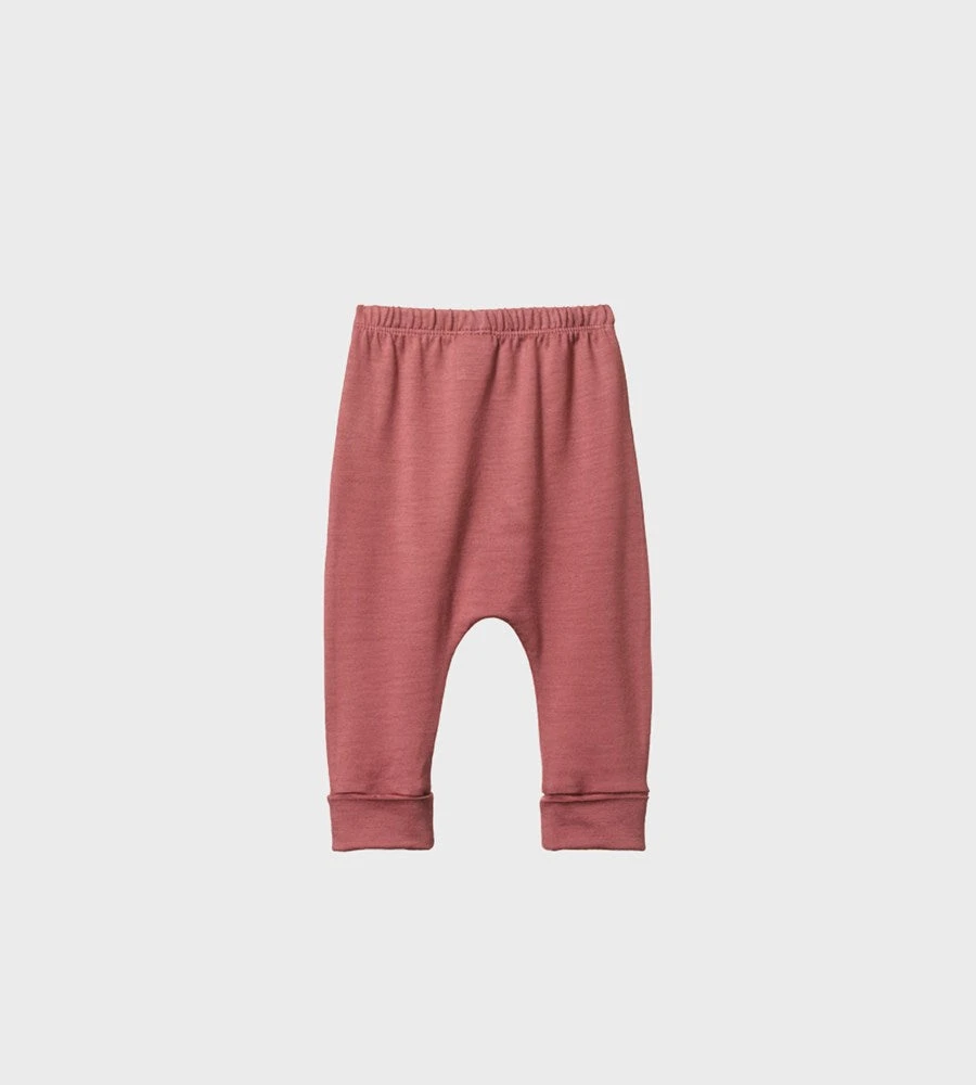 Nature Baby | Merino Drawstring Pants | Woodland Rose Baby + Child