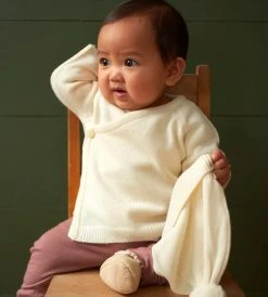 Nature Baby | Merino Drawstring Pants | Woodland Rose Baby + Child